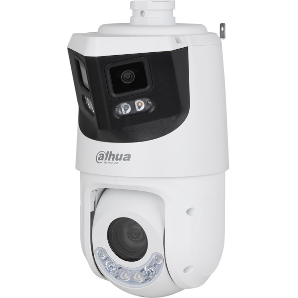Dahua IP-PTZ-Dome-Kamera, 8/4MP, 2,8/5 -125 mm, IR 100m, IP66, weiss