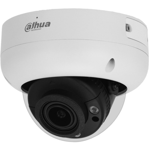 Dahua IP-Dome-Kamera, 8MP, 2,7 - 13,5 mm, IR 40 m, IP67, weiss